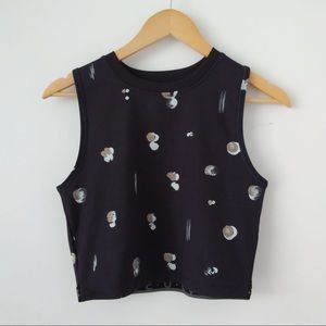 ASOS Cropped Printed Active Tank